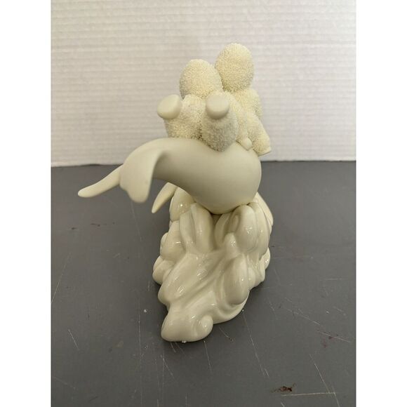 Department 56 Snow Babies " Ride The Waves" Retired Figurine H7" X L10" EUC - Picture 5 of 7